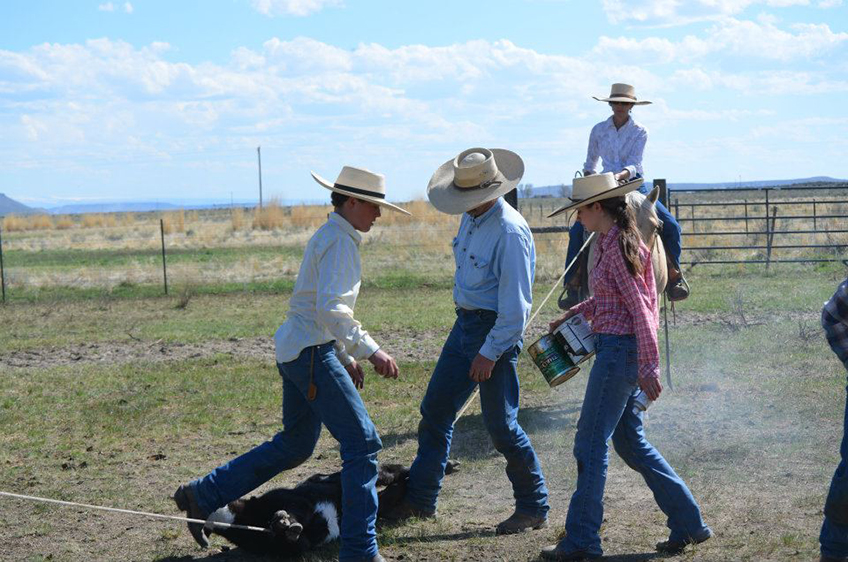 The Bentz Family at Crow Camp Ranch